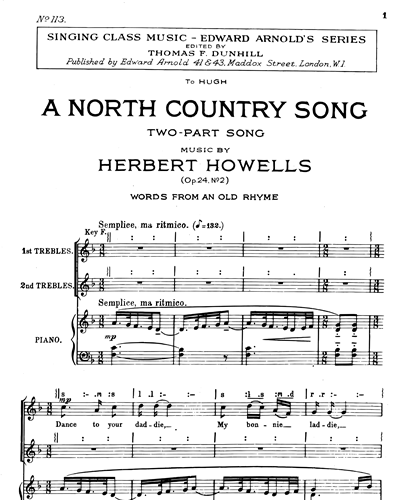 A North Country Song