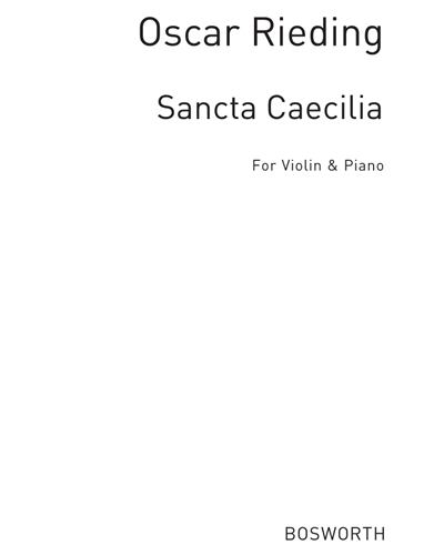 Sancta Caecilia, Op. 29