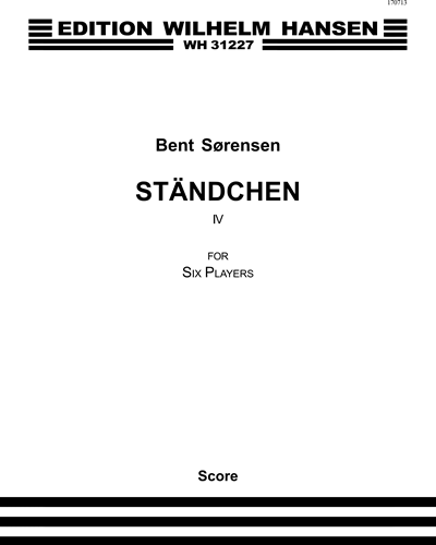 Ständchen IV [Arranged 2010]