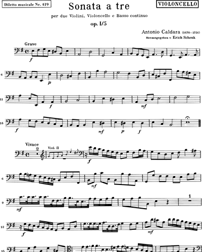 Sonata a 3 in E minor, op. 1 No. 5