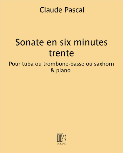 Sonate en six minutes trente