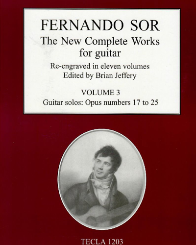 The New Complete Works for Guitar, Volume  3