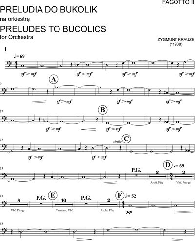 Preludes to Bucolics
