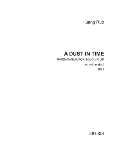 A dust in time