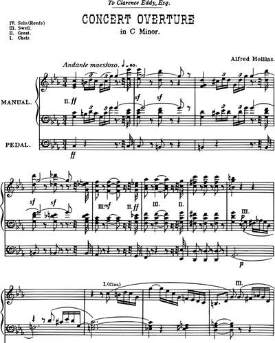 Concert Overture in C minor