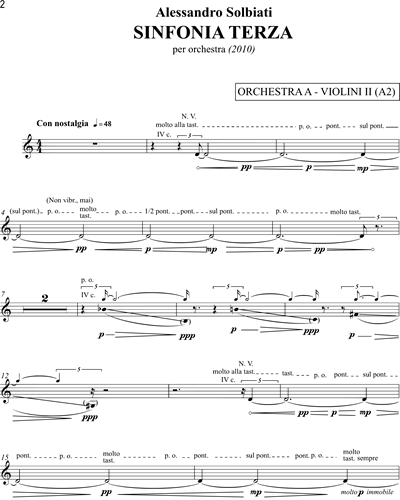 [Orchestra 1] Violin 2 Desk 2