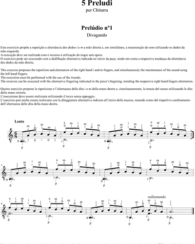 5 Preludes for Guitar