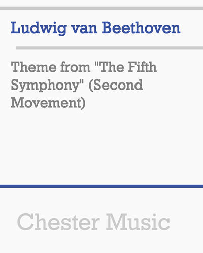 Theme from "The Fifth Symphony" (Second Movement)