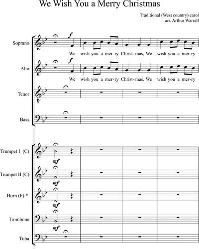 Full Score & Mixed Chorus