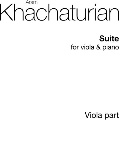 Suite for Viola & Piano
