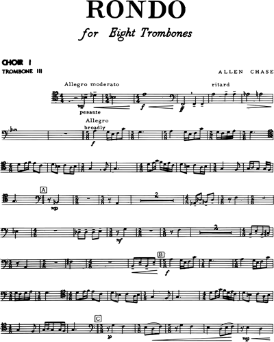 [Choir 1] Trombone 3