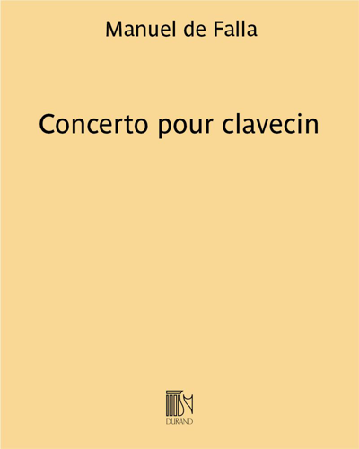 Concerto pour clavecin 