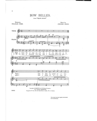 Bow Belles (from 'Blue Eyes')