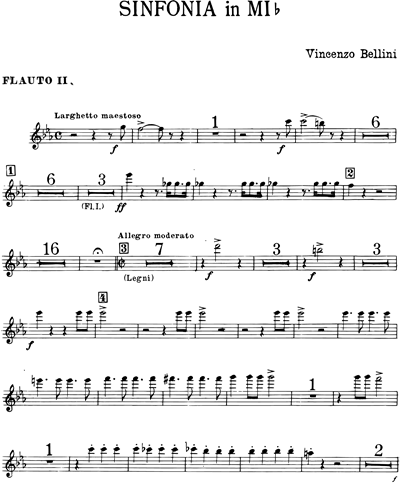Sinfonia in Mi b maggiore