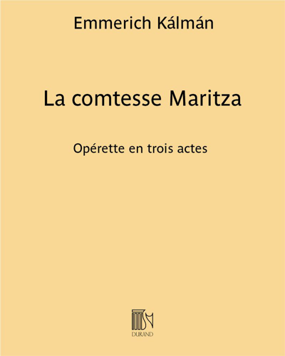 La comtesse Maritza