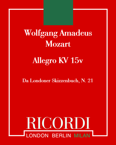 Allegro, KV 15v