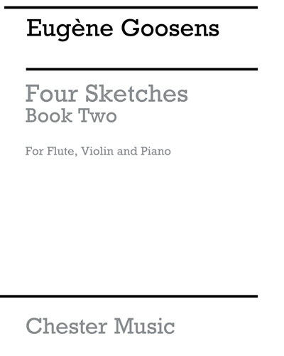 Four Sketches for Flute, Violin and Piano, Book 2
