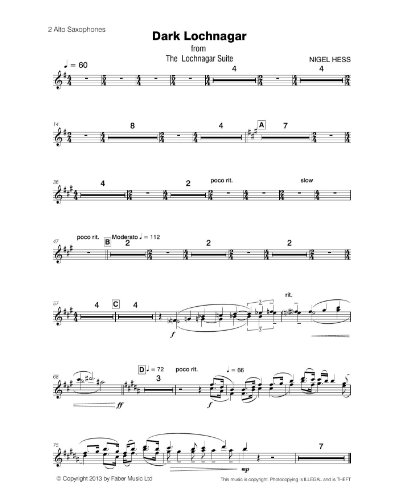 Dark Lochnagar (from 'The Lochnagar Suite')