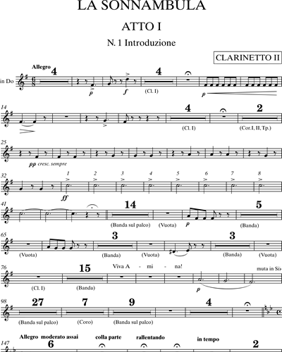 Clarinet in C 2/Clarinet in Bb 2/Clarinet in A 2