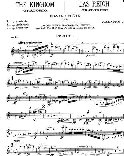 Clarinet 1