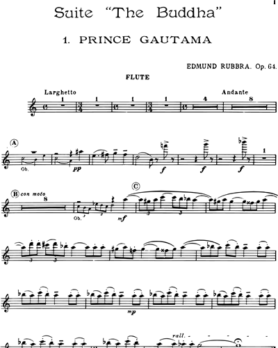 Suite the Budda Op. 64