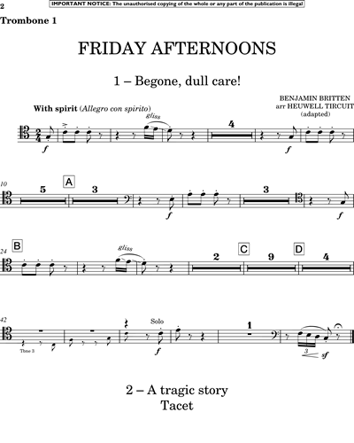 Friday Afternoons [Arranged by Heuwell Tircuit]