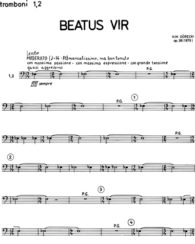 Beatus Vir, op. 38