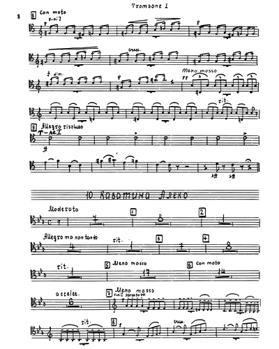 Aleko's Cavatina (No. 10 from the Opera 'Aleko')