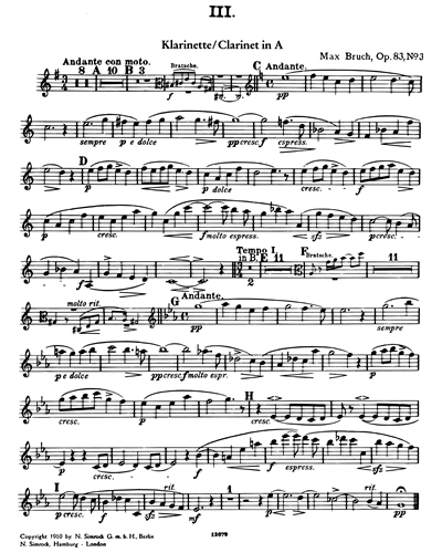 Eight Pieces in C-sharp minor, op. 83/3