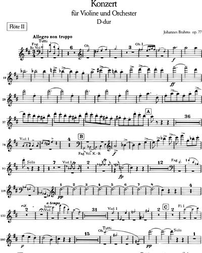 Violinkonzert D-dur op. 77