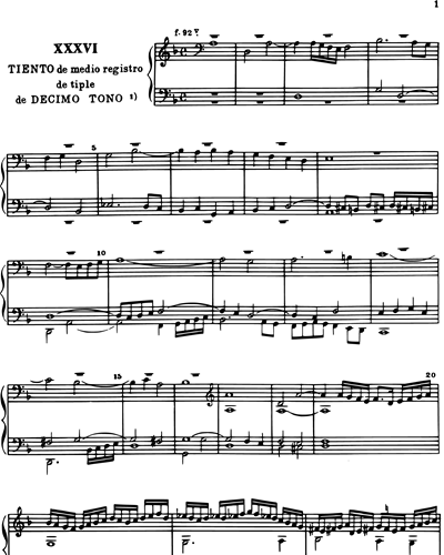 Libro de tientos y discursos de música práctica y teoría del órgano - Vol. II