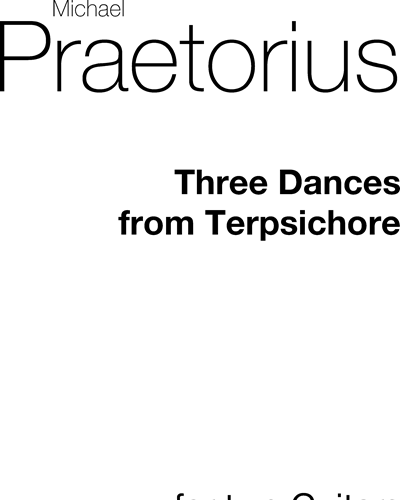 Three Dances (from "Terpsichore")