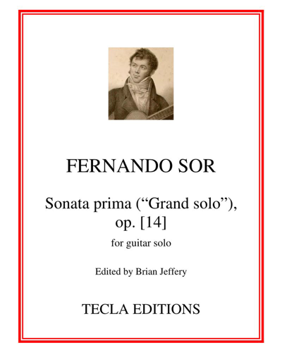 Sonata prima ("Grand Solo"), Op. 14