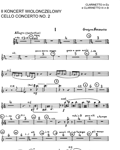 Clarinet in Eb/Clarinet in Bb 3