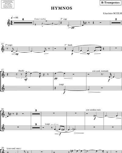 [Orchestra B] Trumpet