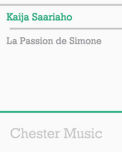 La Passion de Simone