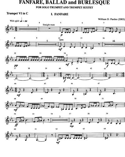 Trumpet in C 6 (Alternative)