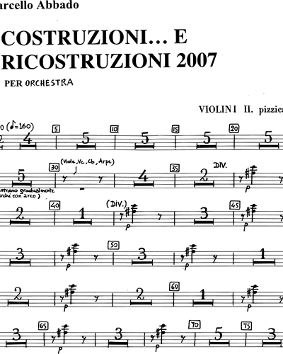 Violin 2 Pizzicato