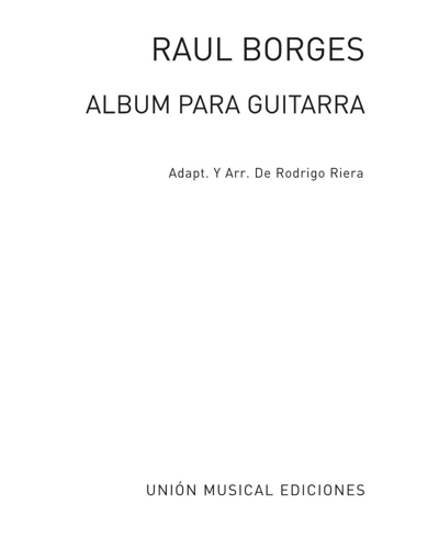 Album para guitarra