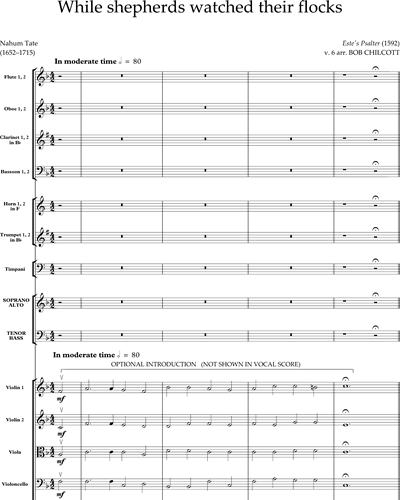 Full Score & Mixed Chorus