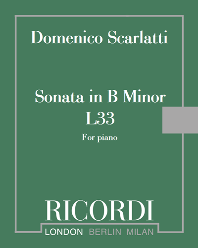 Sonata in B Minor L33