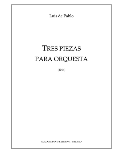 Three Pieces for Orchestra