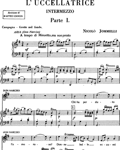 Opera Vocal Score