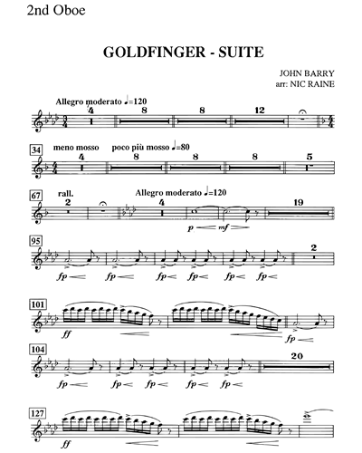 Goldfinger: Suite