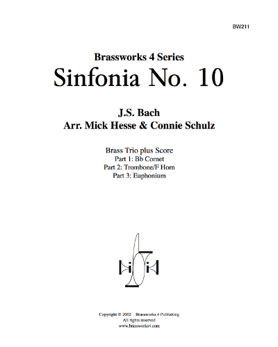 Sinfonia No. 10, BWV 796