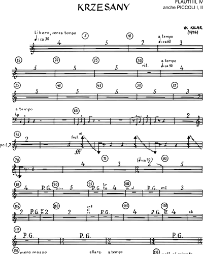 Flute 3 & Flute 4/Piccolo 1/Piccolo 2