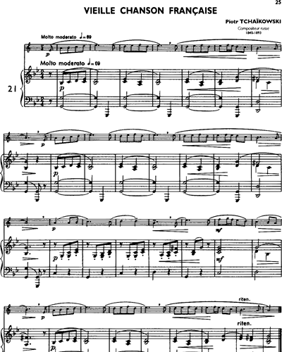 La Clarinette Classique, Vol. A: Vieille Chanson Française