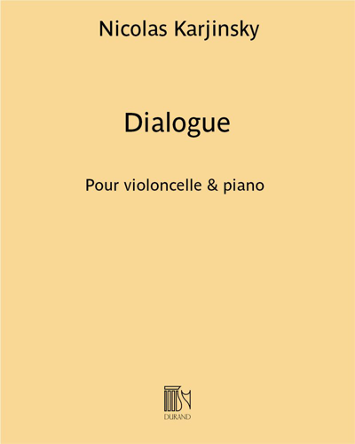 Dialogue (extrait n. 1 de "Cinq pièces")