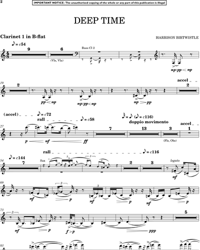 Clarinet 1 in Bb