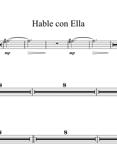 Hable Con Ella [2013 version]